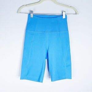 NEW Girlfriend Collective - Blue Biker Shorts